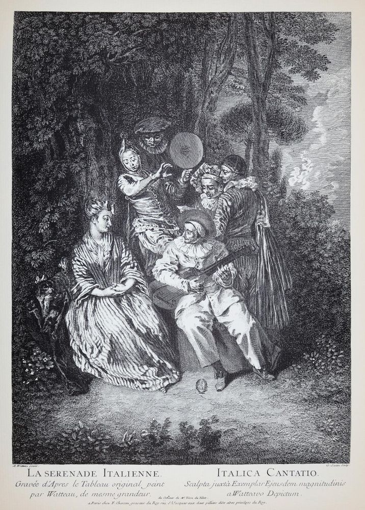 Große Abbildung Nr.2: 136-730 Ferre,J.E.: (Watteau)