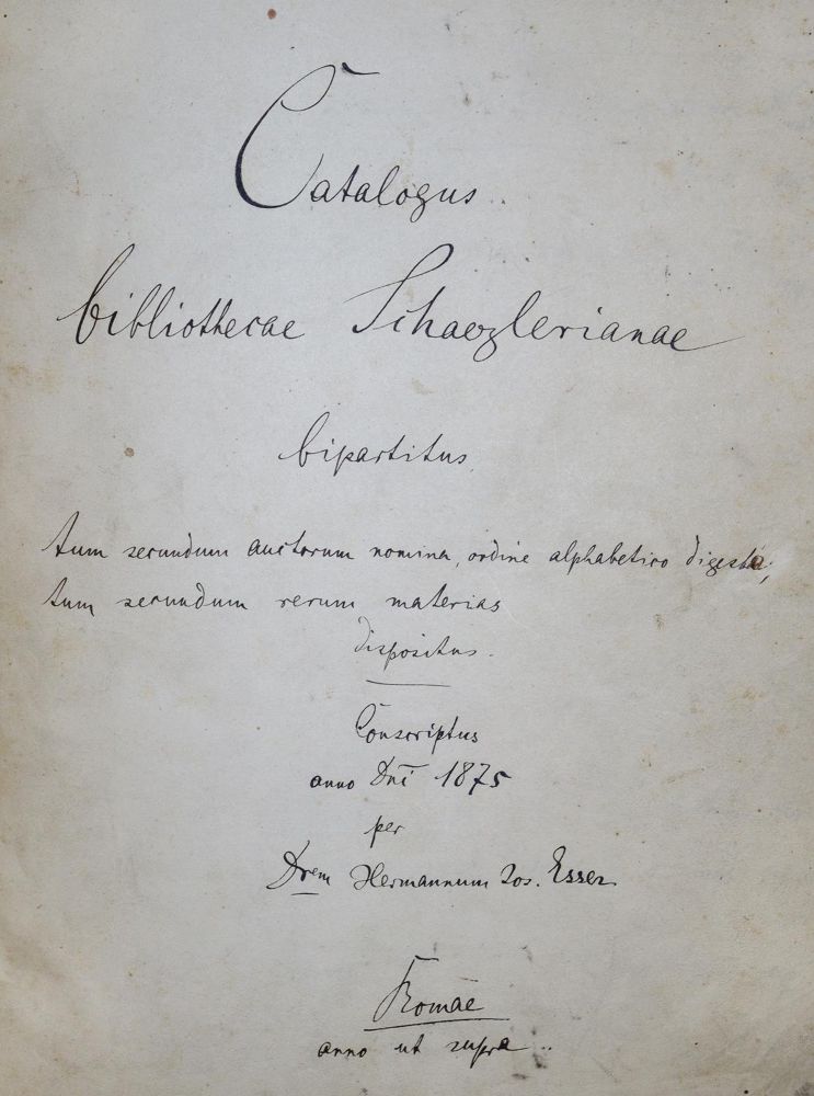 Große Abbildung Nr.2: 136-736 Esser,H.J.: (Bibliothek, Schaezler)