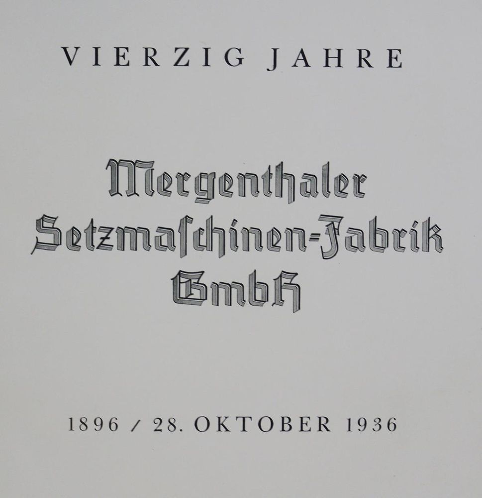 Große Abbildung Nr.1: 136-750 Vierzig Jahre: (Druckkunst)