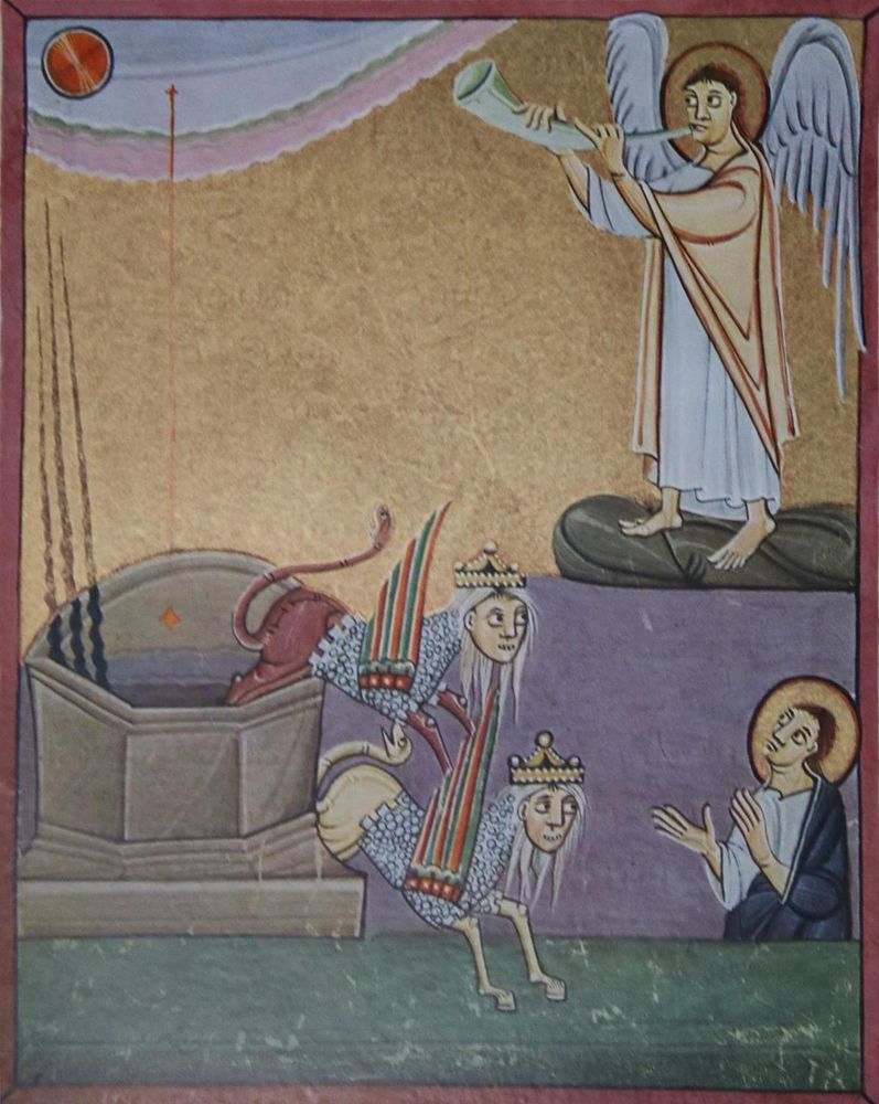 Große Abbildung Nr.2: 136-763 Bamberger Apokalypse, Die.: (Faksimile)