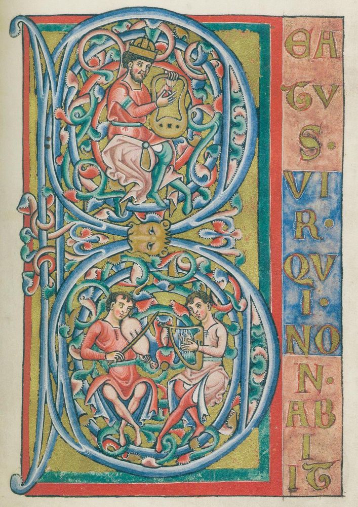 Große Abbildung Nr.1: 136-764 Bamberger Psalter, Der.: (Faksimile)