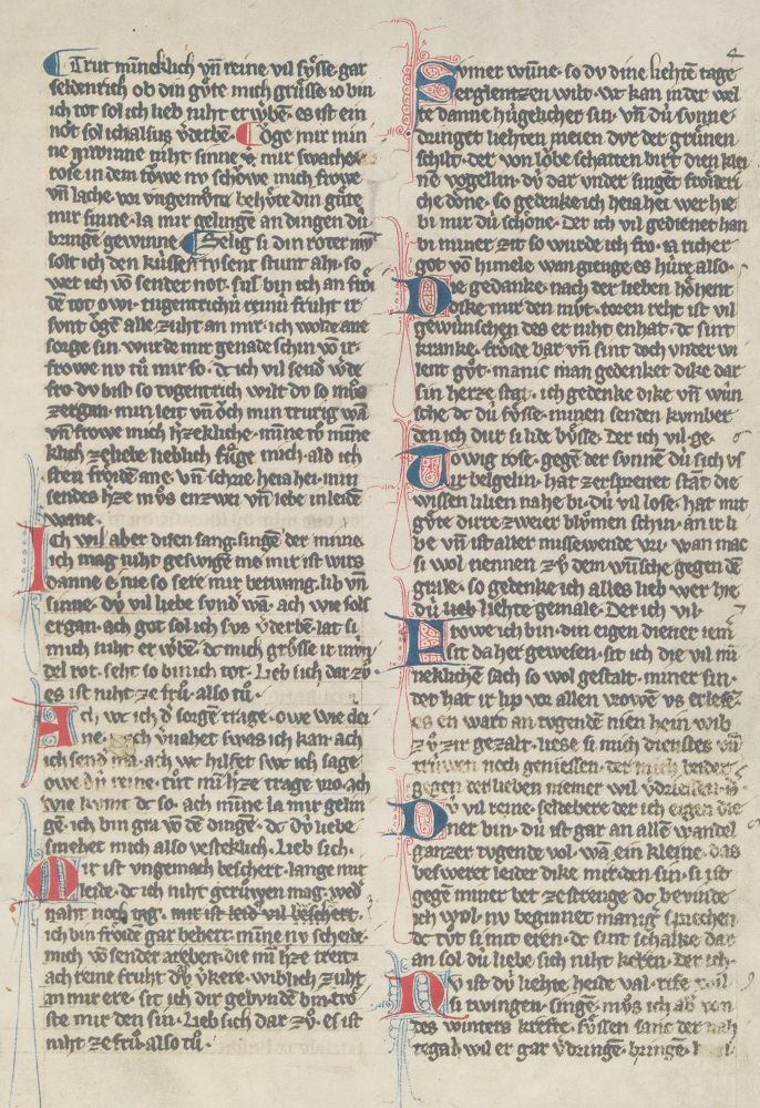 Große Abbildung Nr.1: 136-771 Codex Manesse.: (Faksimile)
