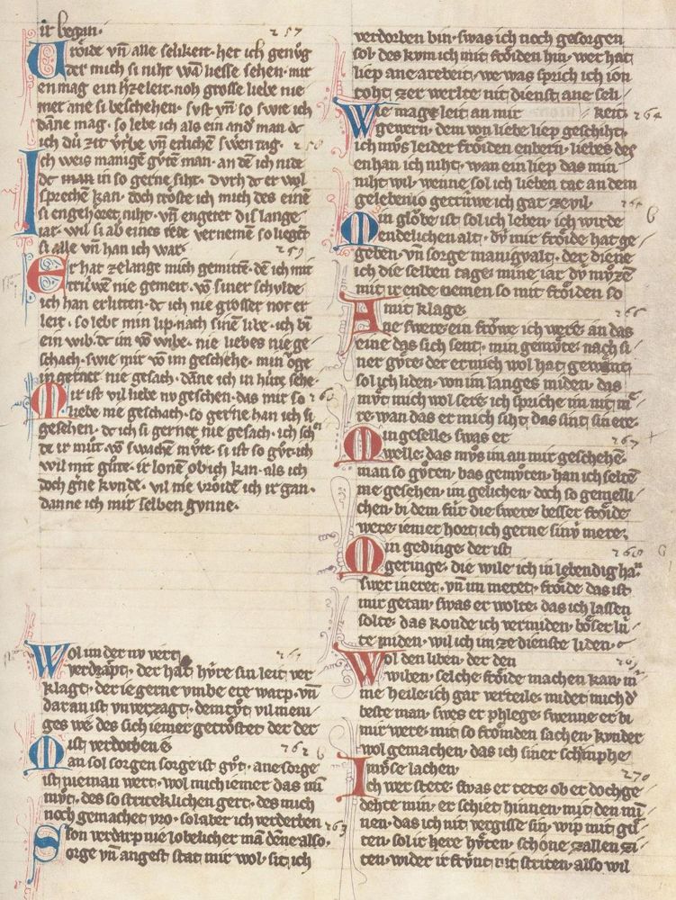 Große Abbildung Nr.3: 136-771 Codex Manesse.: (Faksimile)