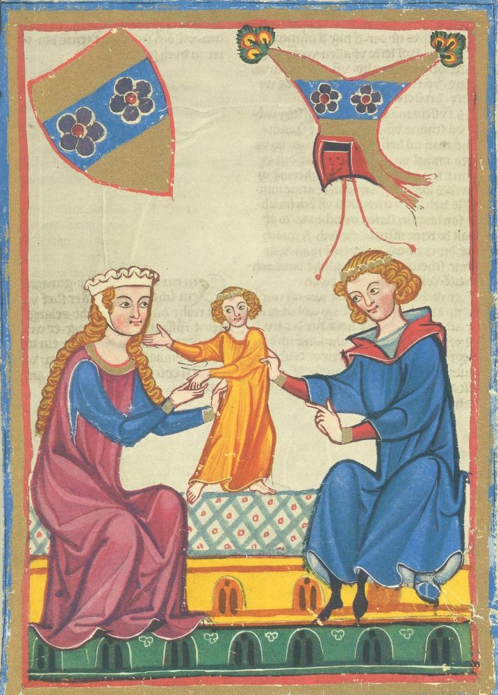 Große Abbildung Nr.4: 136-771 Codex Manesse.: (Faksimile)
