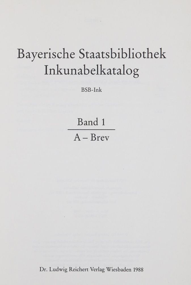 Große Abbildung Nr.1: 136-798 Bayrische Staatsbibliothek: (Inkunabeln)