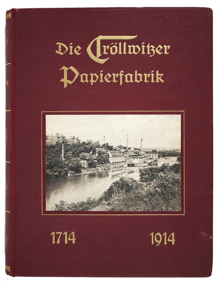 Große Abbildung Nr.1: 136-823 Cröllwitzer Papierfabrik, Die,: (Papier)