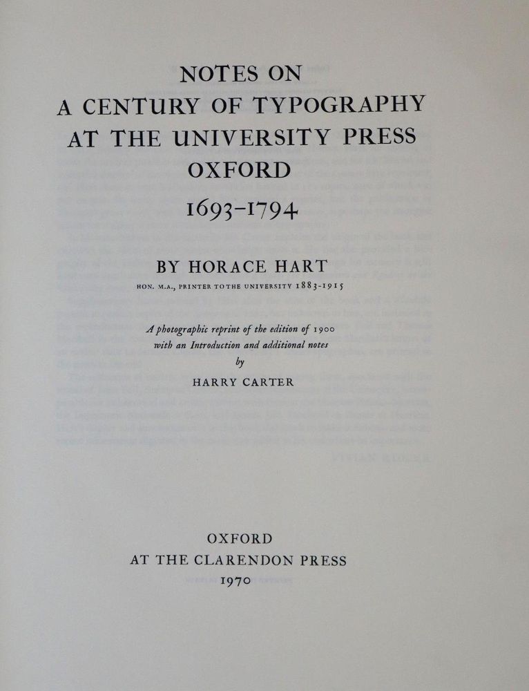 Große Abbildung Nr.2: 136-843 Hart,H.: (Typographie und Kalligraphie)