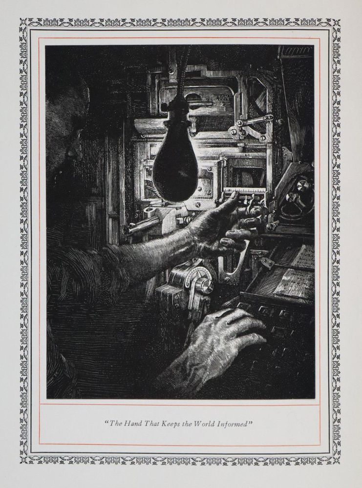 Große Abbildung Nr.1: 136-849 Orcutt,W.D. u. E.E.Bartlett.: (Typographie und Kalligraphie)