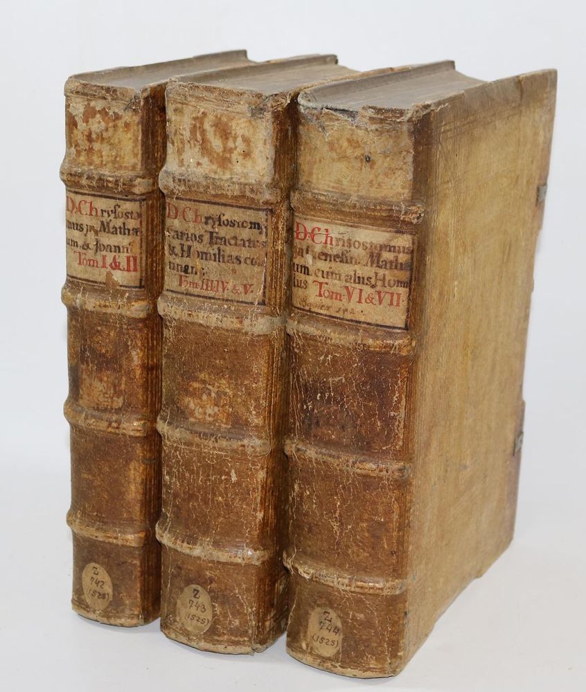 Große Abbildung Nr.10: 136-86 Chrysostomus,J.: (Alte Drucke, Handschriften und Theologie)