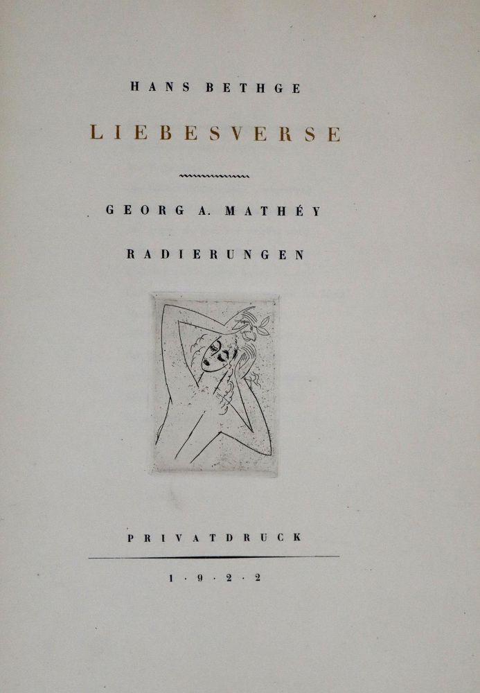 Große Abbildung Nr.2: 136-867 Bethge,H.: (Erotika - Galantes)
