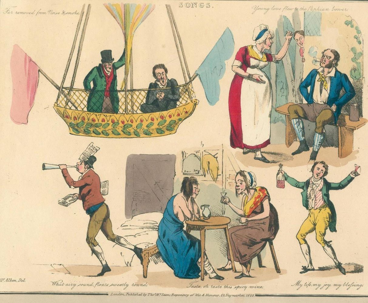 Große Abbildung Nr.1: 136-884 Alken,H.: (Karikatur)