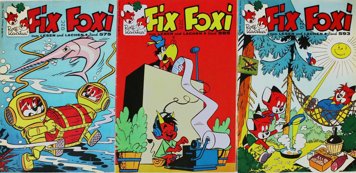 Große Abbildung Nr.1: 136-907 Fix und Foxi.: (Comic)