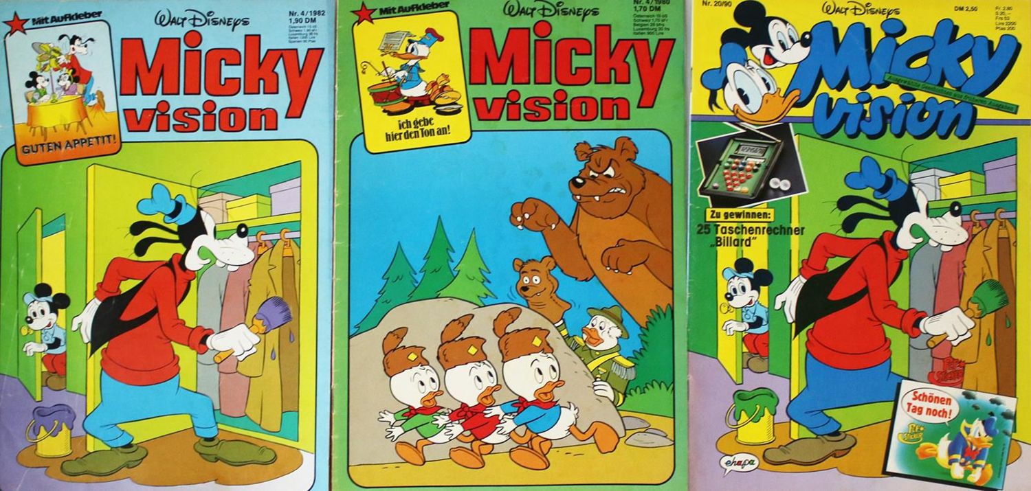 Große Abbildung Nr.1: 136-908 Micky Maus.: (Comic)