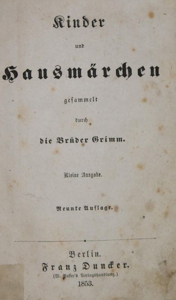 Große Abbildung Nr.1: 136-916 Grimm,Brüder.: (Kinder- und Jugendbücher)
