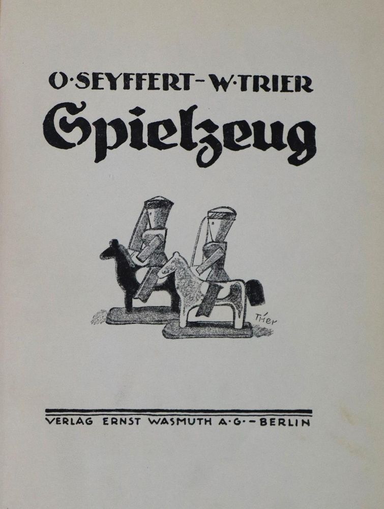 Große Abbildung Nr.3: 136-923 Seyffert,O. u. W.Trier.: (Marionetten)