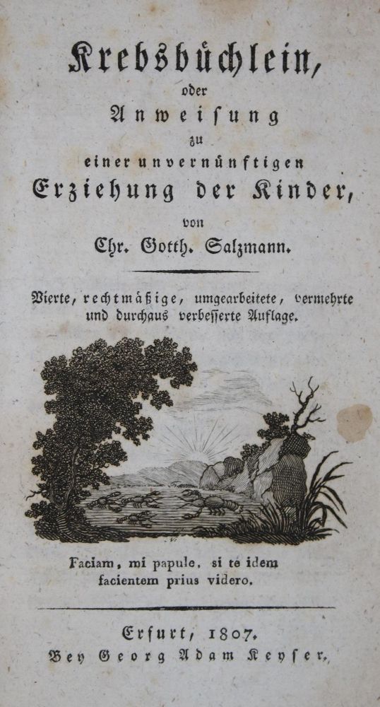 Große Abbildung Nr.1: 136-931 Salzmann,C.G.: (Pädagogik)