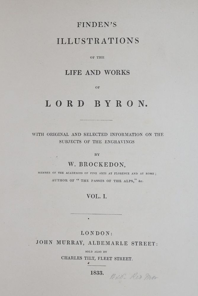Große Abbildung Nr.2: 136-974 Brockedon,W.: (Byron)