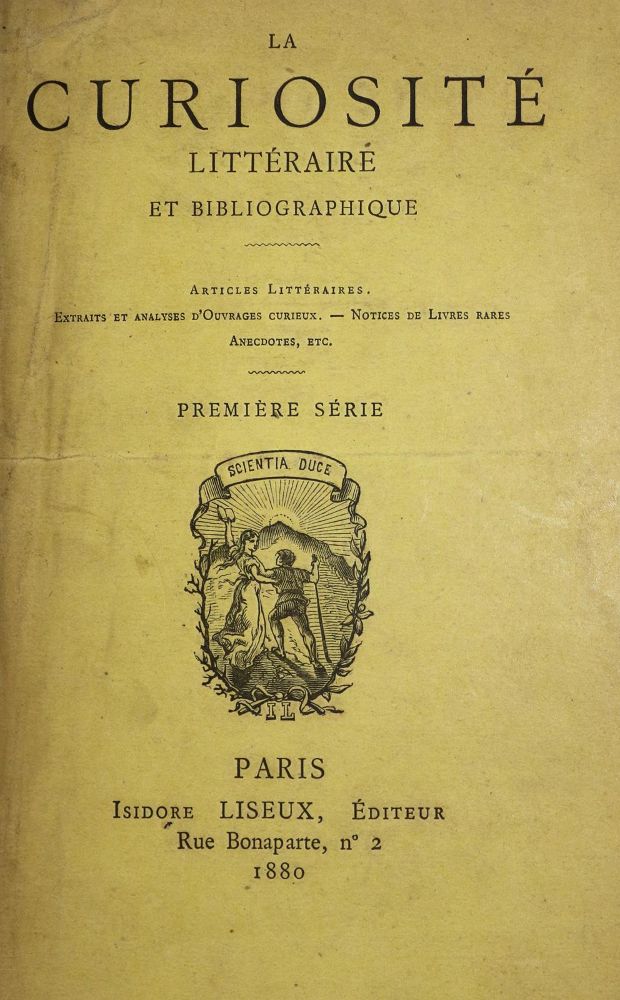 Große Abbildung Nr.2: 136-979 Curiosites, La,: (Literatur und illustrierte Bücher bis 19.Jahrhundert)