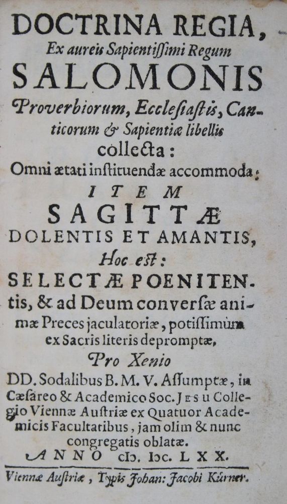 Große Abbildung Nr.1: 136-99 Doctrina regia,: (Alte Drucke, Handschriften und Theologie)
