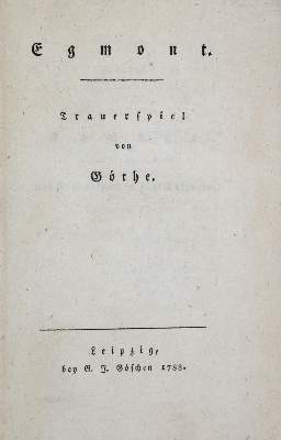 Bild Nr.1: 136-1015 Goethe,J.W.v.: (Literatur und illustrierte Bücher bis 19.Jahrhundert)
