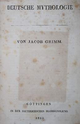 Bild Nr.1: 136-1024 Grimm,J.: (Literatur und illustrierte Bücher bis 19.Jahrhundert)