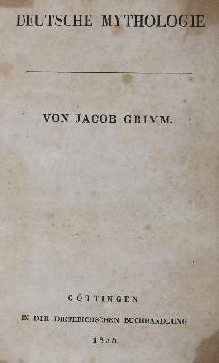 Bild Nr.1: 136-1025 Grimm,J.: (Literatur und illustrierte Bücher bis 19.Jahrhundert)