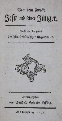 Bild Nr.1: 136-1085 Lessing,G.E. (Hrsg.).: (Literatur und illustrierte Bücher bis 19.Jahrhundert)