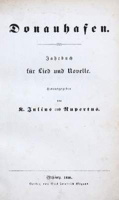 Bild Nr.1: 136-1100 Müller,K.J. (Hrsg.).: (Literatur und illustrierte Bücher bis 19.Jahrhundert)