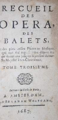 Bild Nr.1: 136-1117 (Quinault,P. u. B.B. de Fontenelle).: (Literatur und illustrierte Bücher bis 19.Jahrhundert)