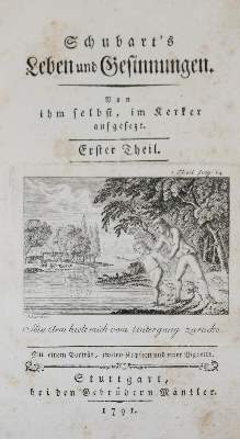Bild Nr.1: 136-1133 Schubart,C.F.D.: (Literatur und illustrierte Bücher bis 19.Jahrhundert)