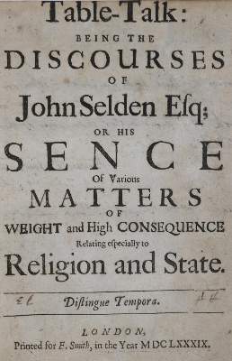 Bild Nr.1: 136-1135 Selden,J.: (Literatur und illustrierte Bücher bis 19.Jahrhundert)