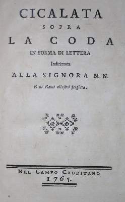 Bild Nr.1: 136-1150 (Veraci,G.).: (Literatur und illustrierte Bücher bis 19.Jahrhundert)