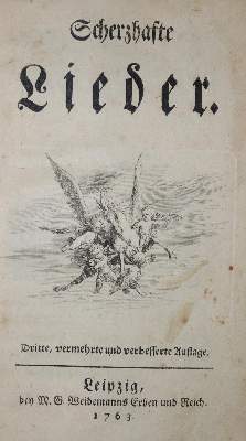 Bild Nr.1: 136-1159 (Weiße,C.F.).: (Literatur und illustrierte Bücher bis 19.Jahrhundert)