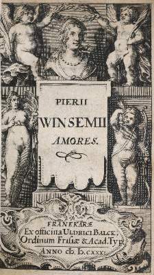 Bild Nr.1: 136-1163 Winsemius,P.: (Literatur und illustrierte Bücher bis 19.Jahrhundert)
