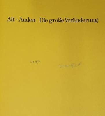 Bild Nr.2: 136-1169 Auden,W.H.: (Alt)