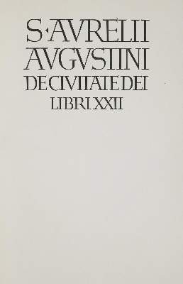 Bild Nr.2: 136-1173 Augustinus, Aurelius Sanctus.: (Literatur und illustrierte Bücher 20.Jahrhundert - Alte Literatur in modernen Ausgaben)
