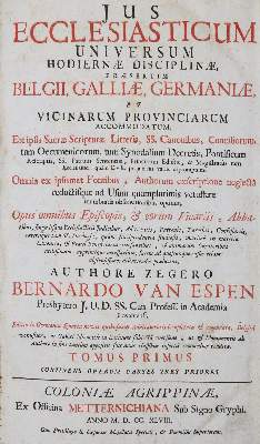 Bild Nr.1: 136-120 Espen,Z.B.v.: (Alte Drucke, Handschriften und Theologie)