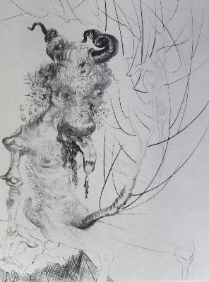 Bild Nr.3: 136-1204 Goethe,J.W.v.: (Dali)