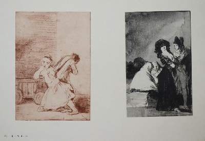 Bild Nr.2: 136-1246 Goya,F.de.: (Literatur und illustrierte Bücher 20.Jahrhundert - Alte Literatur in modernen Ausgaben)