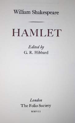 Bild Nr.1: 136-1359 Shakespeare,W.: (Literatur und illustrierte Bücher 20.Jahrhundert - Alte Literatur in modernen Ausgaben)