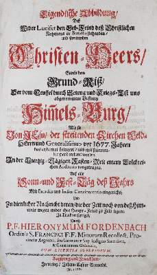 Bild Nr.1: 136-136 Fordenbach,H.: (Alte Drucke, Handschriften und Theologie)