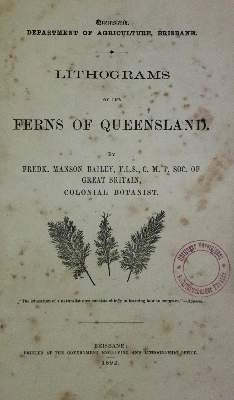 Bild Nr.2: 136-1406 Bailey,F.M.: (Botanik, Farne)
