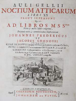 Bild Nr.2: 136-143 Gellius,A.: (Alte Drucke, Handschriften und Theologie)