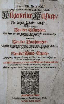 Bild Nr.3: 136-1446 Beverwyck,J.van.: (Medizin)