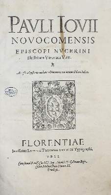 Bild Nr.1: 136-146 Giovio,P.: (Alte Drucke, Handschriften und Theologie)