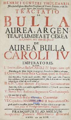 Bild Nr.2: 136-149 Thülemarius,H.G.: (Goldene Bulle)