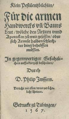 Bild Nr.2: 136-1494 Pistorius,J.: (Medizin, Pest)