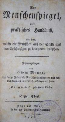 Bild Nr.1: 136-1501 (Fischer,J.P.).: (Medizin, Physiognomie)