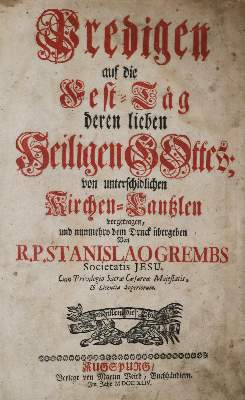 Bild Nr.1: 136-153 Grembs,S.: (Alte Drucke, Handschriften und Theologie)