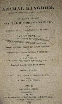 Bild Nr.1: 136-1539 Cuvier,G.L.Ch. Baron de.: (Zoologie)